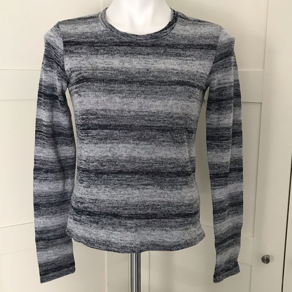 GARAGE Blue & White Sweater